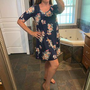 Floral Print Summer Dress